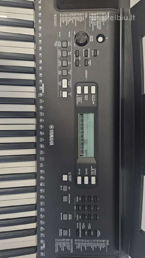 Sintezatorius Yamaha Psr-e373 - nuotraukos Nr. 3