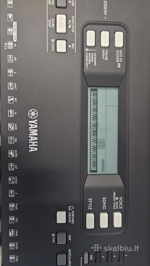 Sintezatorius Yamaha Psr-e373 - nuotraukos Nr. 4