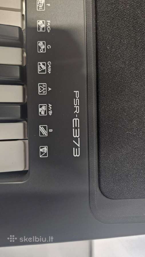 Sintezatorius Yamaha Psr-e373 - nuotraukos Nr. 5