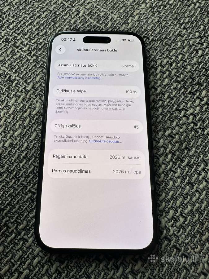 Iphon 15 - nuotraukos Nr. 5