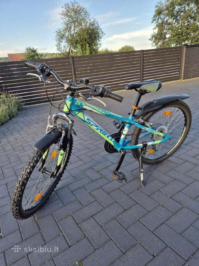 Vaikiskas dviratis Sprint 24'' aliuminis 18 pavaru - nuotraukos Nr. 2