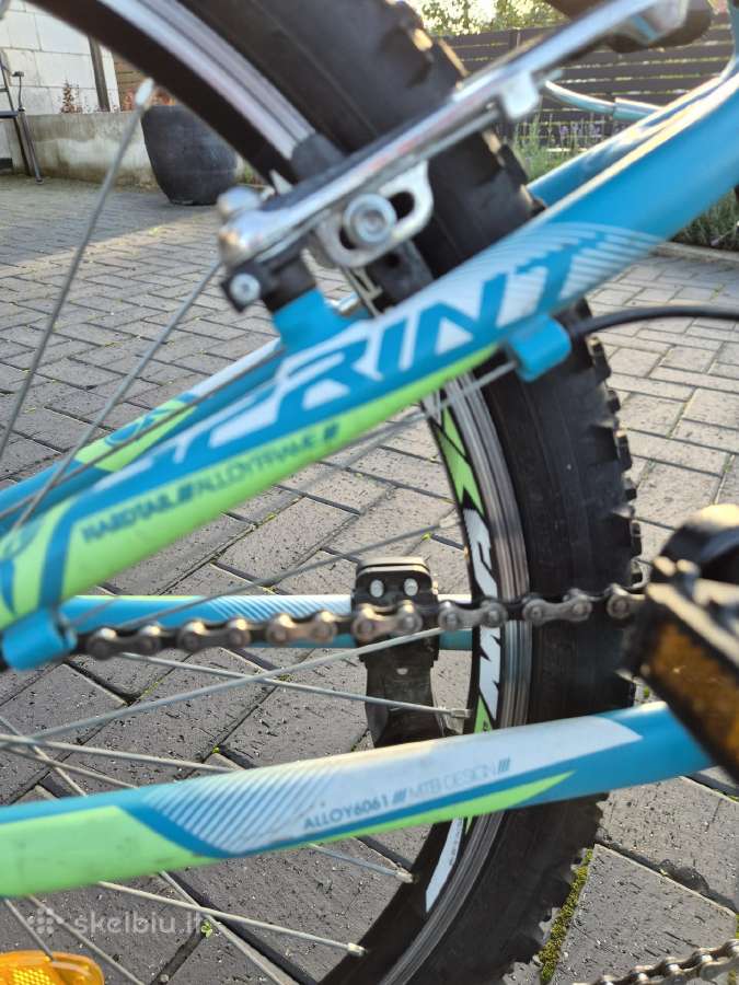 Vaikiskas dviratis Sprint 24'' aliuminis 18 pavaru - nuotraukos Nr. 6