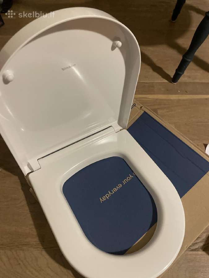 Naujas Duravit Me by Starck Compact WC dangtis - nuotraukos Nr. 3