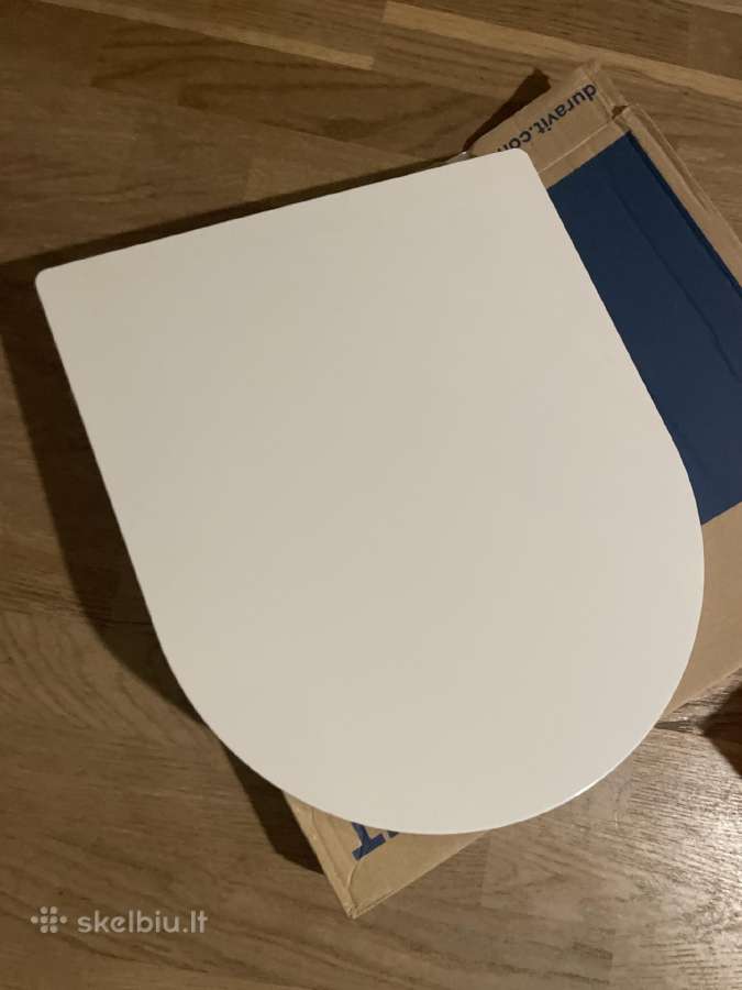 Naujas Duravit Me by Starck Compact WC dangtis - nuotraukos Nr. 4