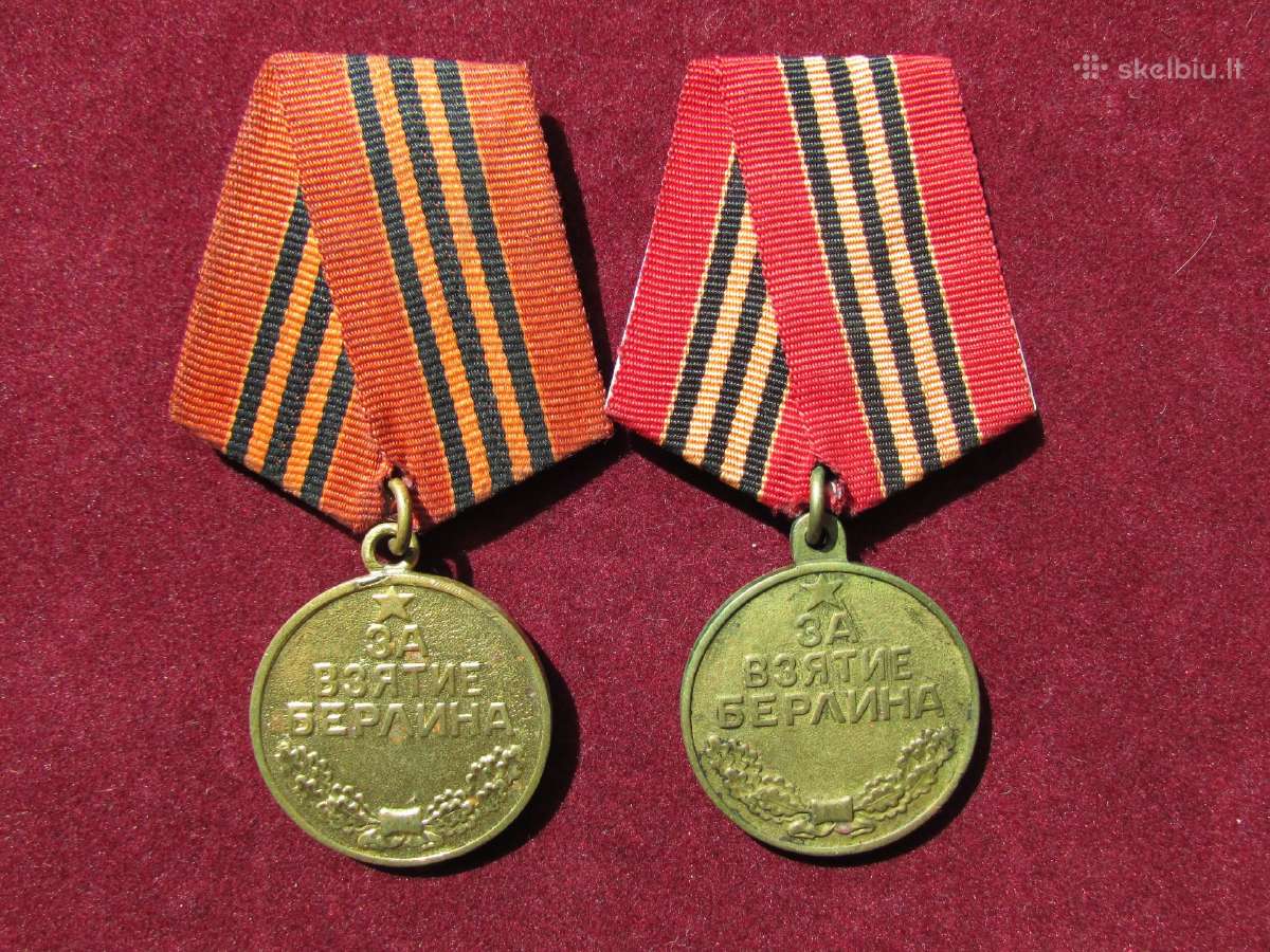TSRS medaliai Ww2 - nuotraukos Nr. 9