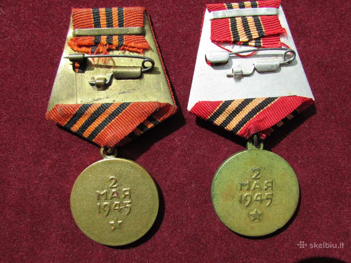 TSRS medaliai Ww2 - nuotraukos Nr. 10