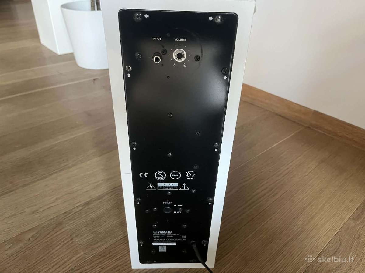 Yamaha NS-sw210 aktyvus žemų dažnių garsiakalbis - nuotraukos Nr. 6