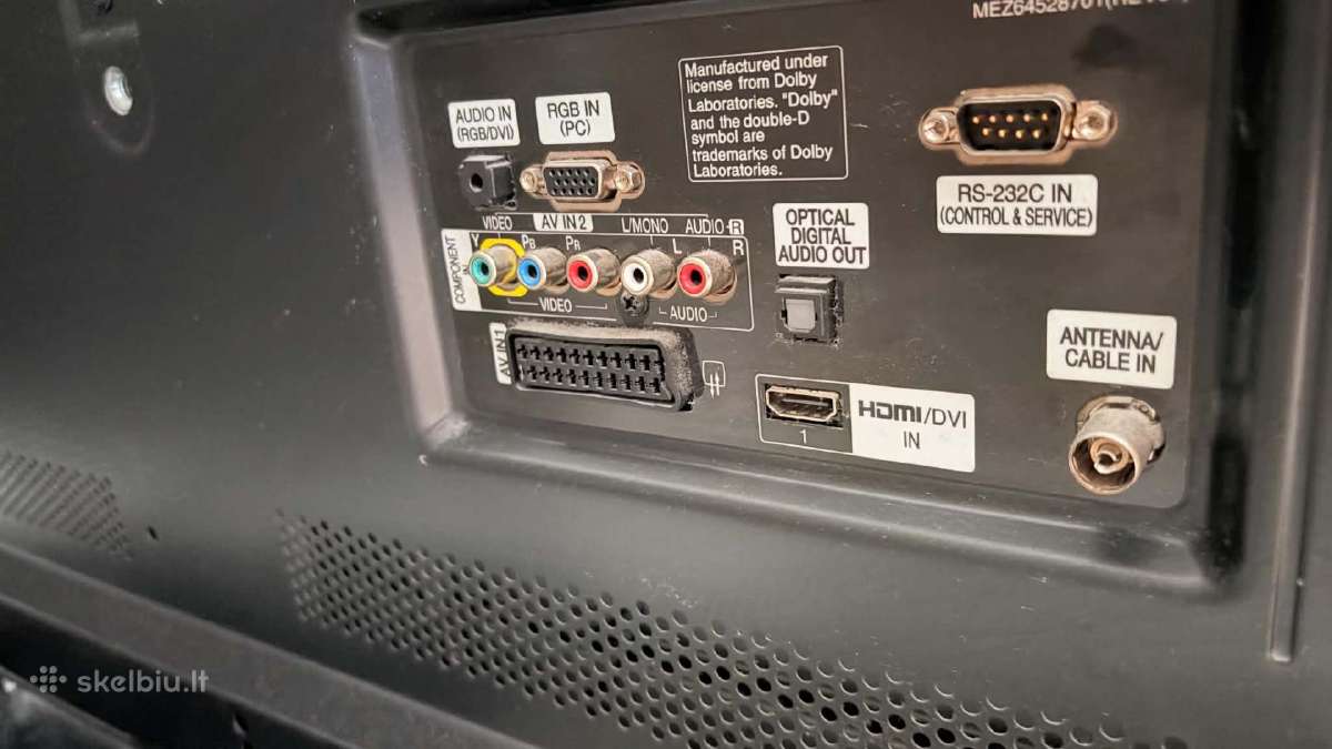 LG 60pa5500 televizorius, 60 colių (152 cm) - nuotraukos Nr. 3