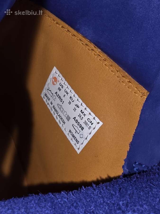 Timberland Premium Waterproof batai – rožiniai 39d - nuotraukos Nr. 16