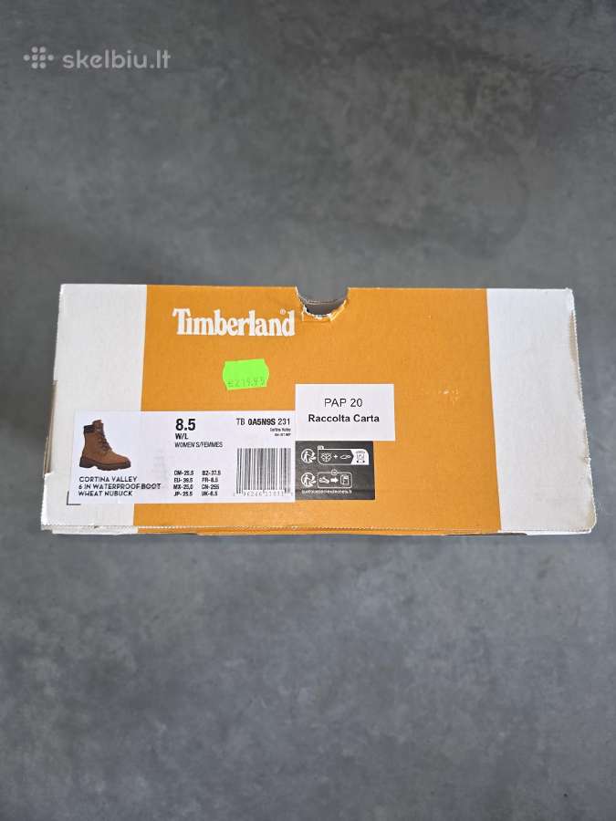 Timberland Premium Waterproof batai – rožiniai 39d - nuotraukos Nr. 25
