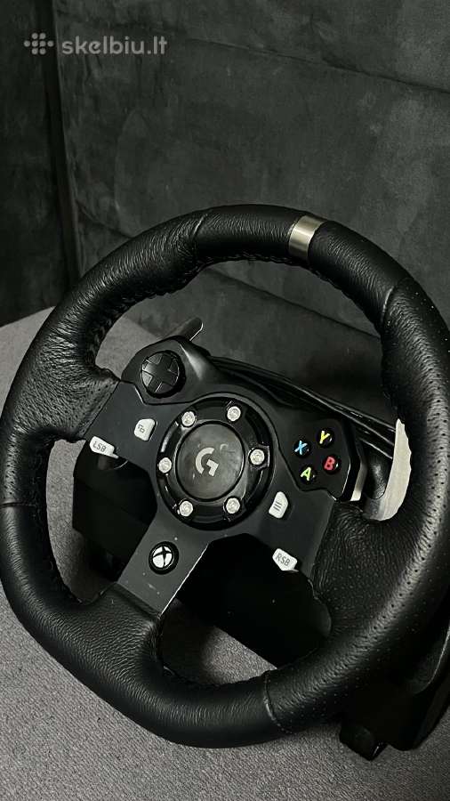 Parduodu mažai naudotą Logitech vairą su pedalais - nuotraukos Nr. 3