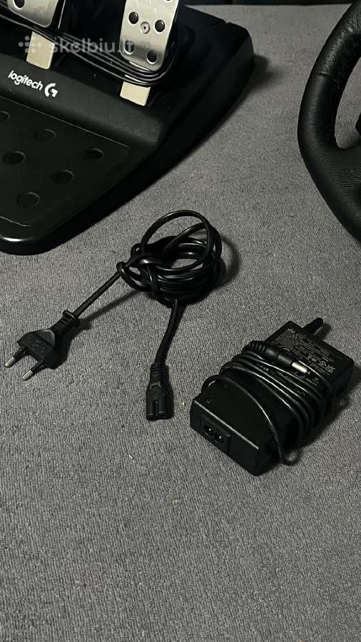 Parduodu mažai naudotą Logitech vairą su pedalais - nuotraukos Nr. 4