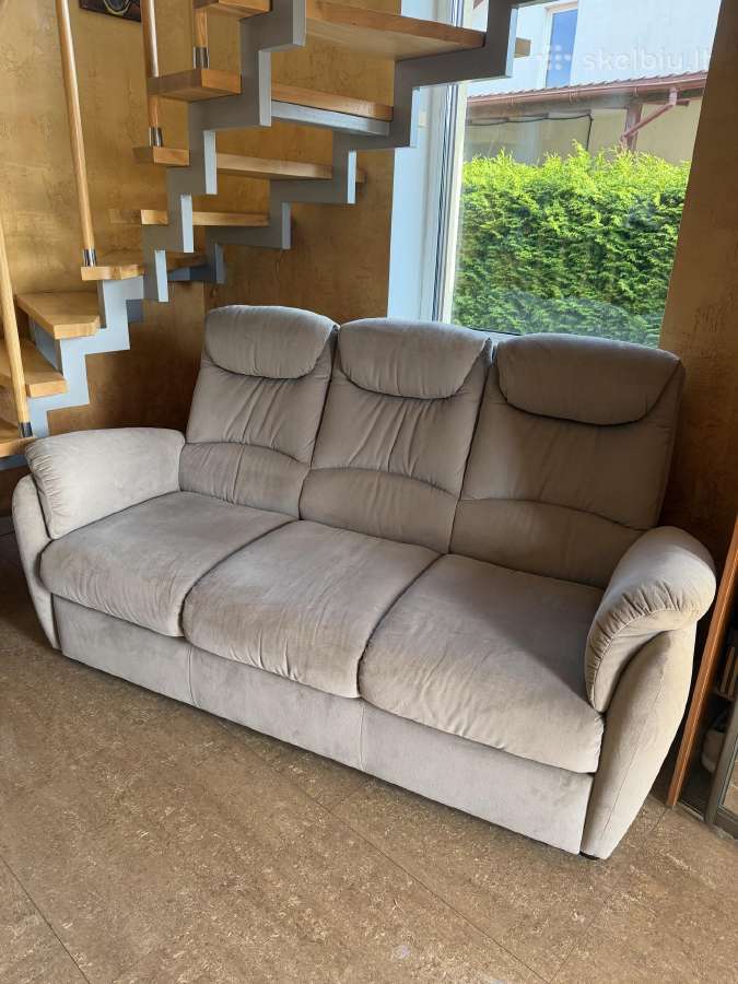 Sviesi sofa su miegamaja funkcija - nuotraukos Nr. 2