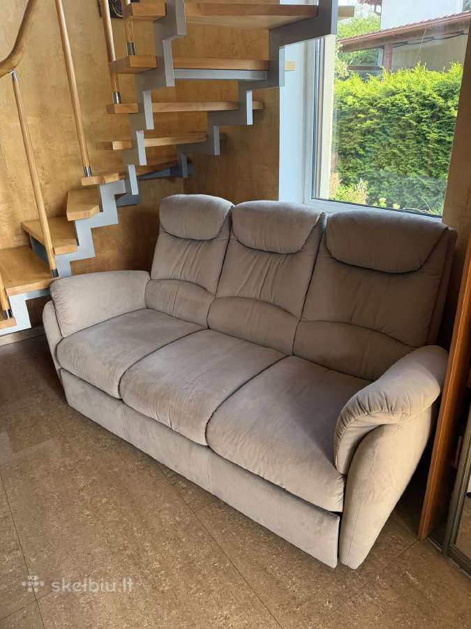 Sviesi sofa su miegamaja funkcija - nuotraukos Nr. 3