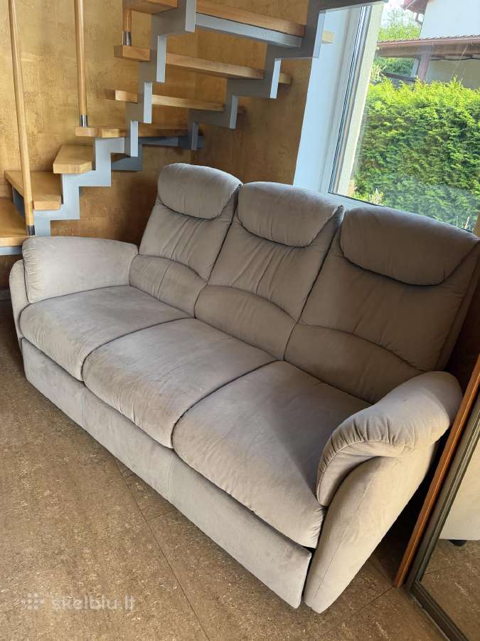 Sviesi sofa su miegamaja funkcija - nuotraukos Nr. 4