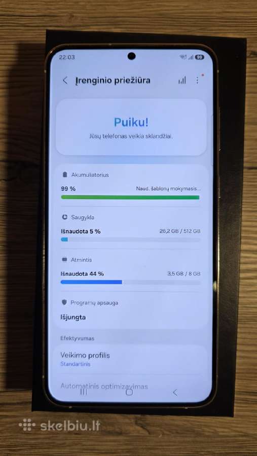 Samsung galaxy S23 plus 512gb - nuotraukos Nr. 3