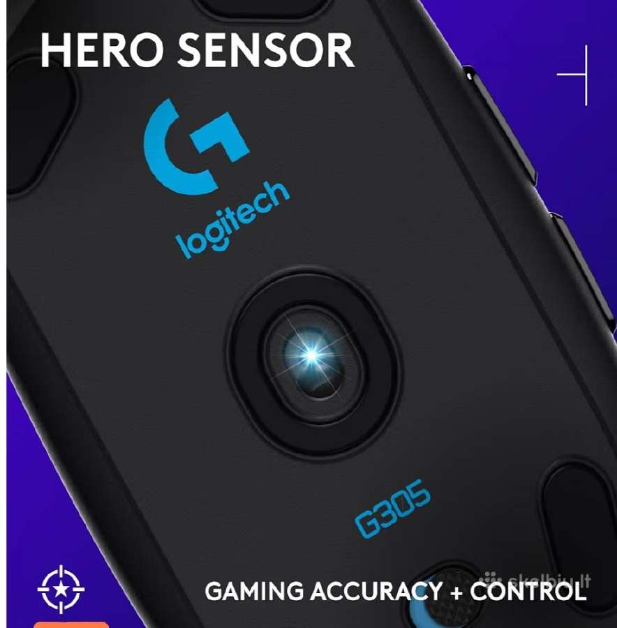 Belaidė žaidimų pelė Logitech G305 - nuotraukos Nr. 2