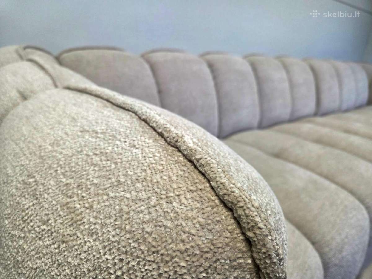 Nauja kokybiška prabangi kampinė sofa. - nuotraukos Nr. 5
