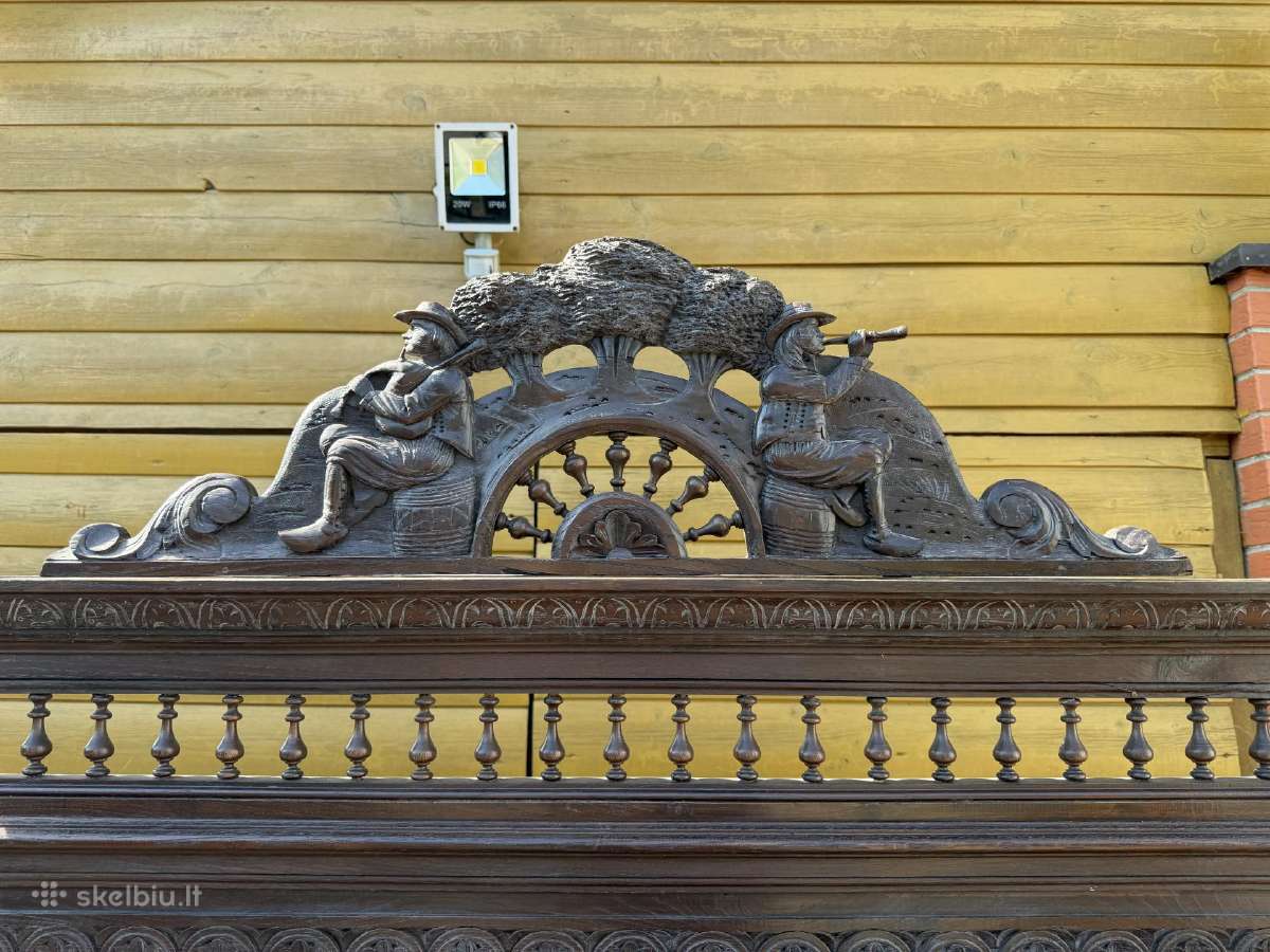 Autentiškas antikvarinis XIX a. Pabaigos bufetas - nuotraukos Nr. 11