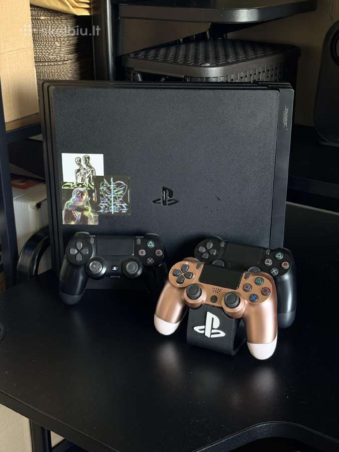 Sony Playstation 4 Pro Set, su priedais - nuotraukos Nr. 2