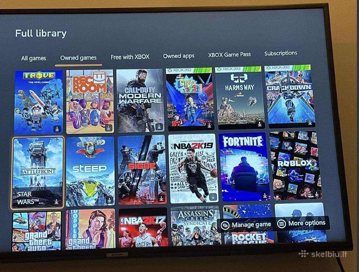 Xbox one su pulteliu ir žaidimais - nuotraukos Nr. 6