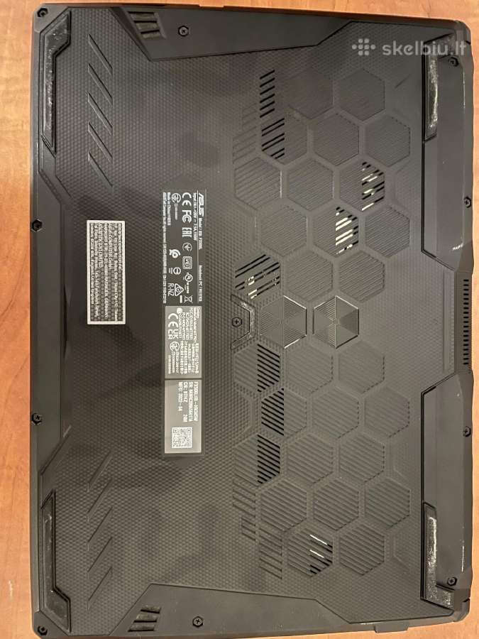 Asus Tuf Gaming F15 nešiojamas kompiuteris - nuotraukos Nr. 3