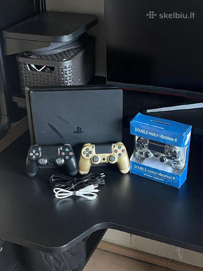 Sony Playstation 4 Slim, 500gb su priedais - nuotraukos Nr. 2