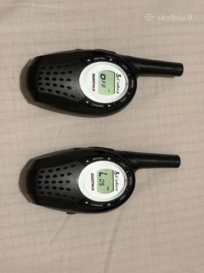 Racijos Cobra Microtalk Mt800 - nuotraukos Nr. 2