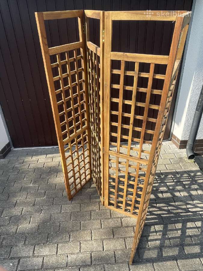 Kambario pertvara/treliažas, 4 dalių, 160 x 170 cm - nuotraukos Nr. 3