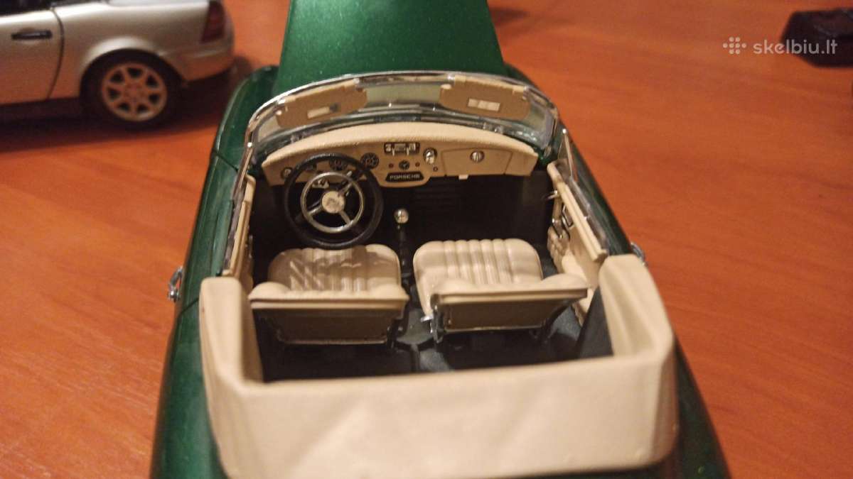 Porsche 365b roadster 1961 1:18 bburago - nuotraukos Nr. 6
