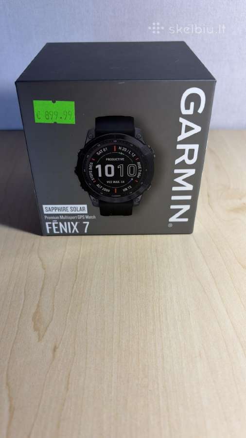 Parduodu garmin fenix 7 solor - nuotraukos Nr. 3