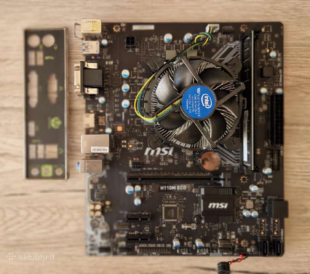 MB, Cpu, RAM ir SSD komplektai - nuotraukos Nr. 3