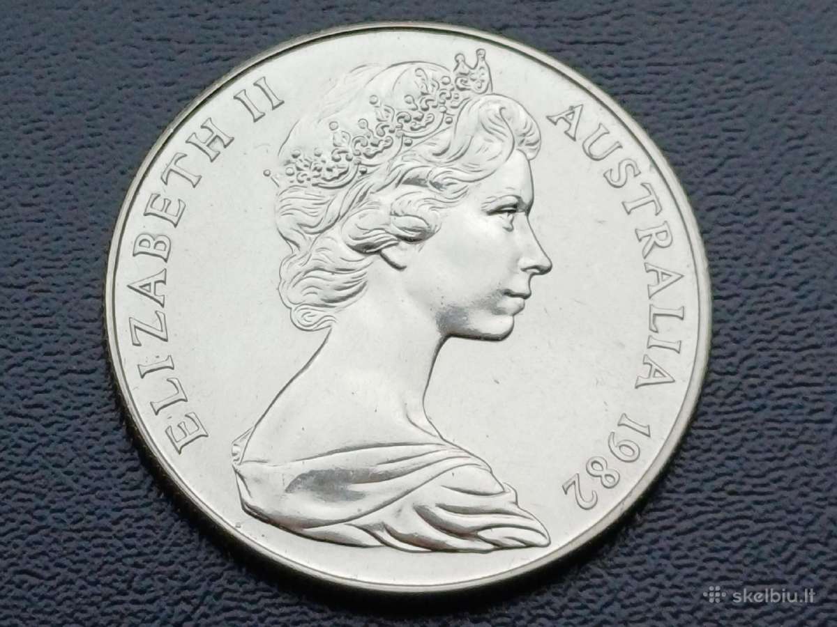 10 doleriu 1982m. Australija sidabras proginė - nuotraukos Nr. 5