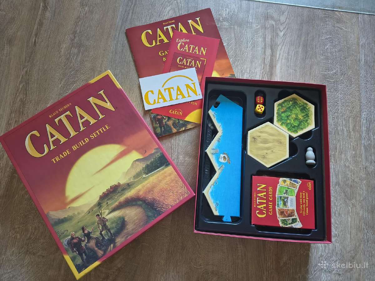 Stalo žaidimas Catan - nuotraukos Nr. 2