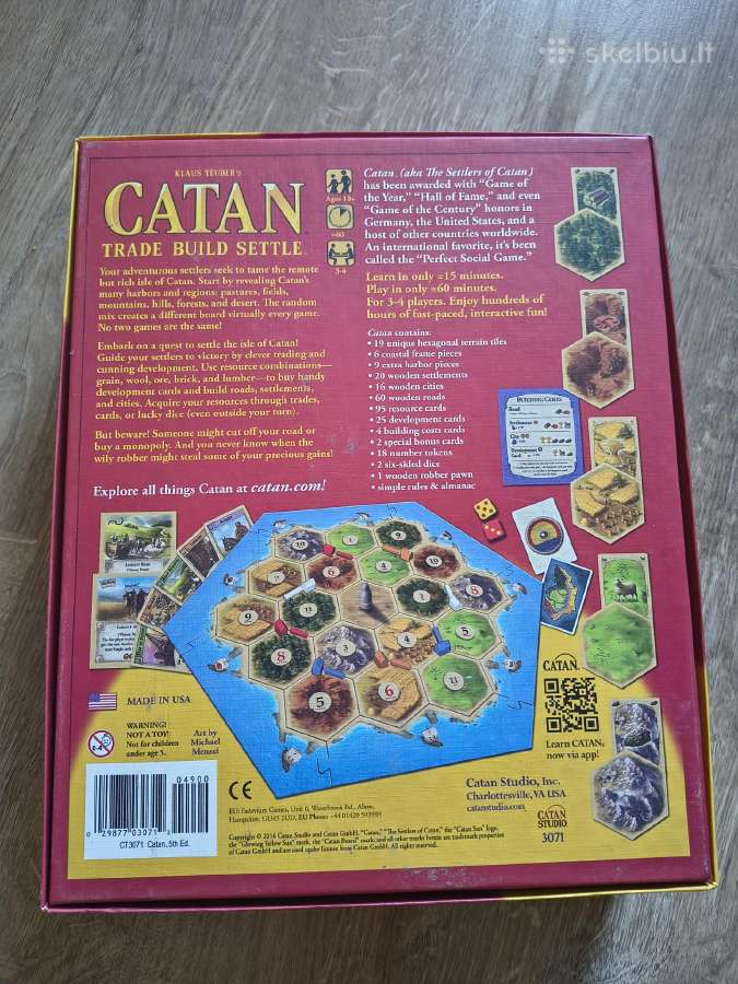 Stalo žaidimas Catan - nuotraukos Nr. 3