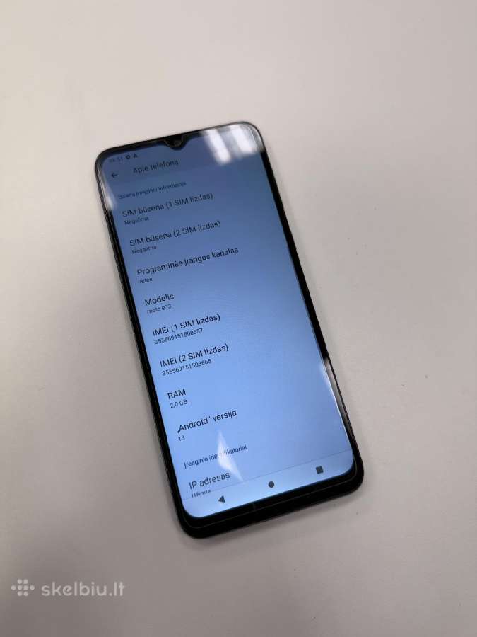Motorola Moto E13 - nuotraukos Nr. 3