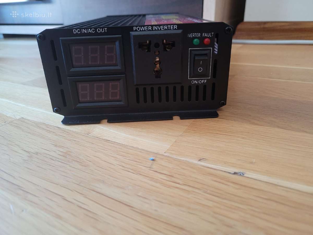 Dc itampos keitiklis 24v 220v 50hz - nuotraukos Nr. 2