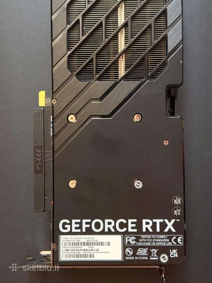 Palit 4060 Ti 8gb - nuotraukos Nr. 2