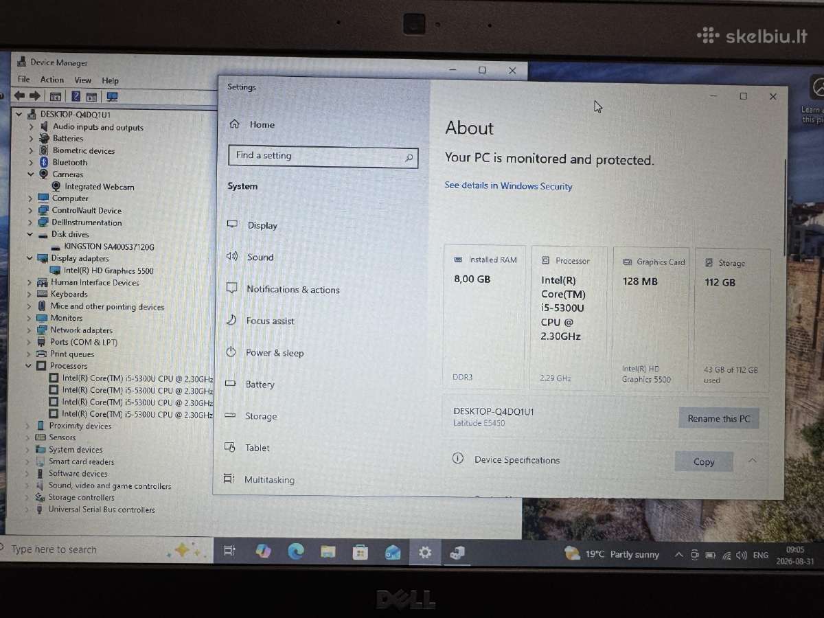 Dell Latitude E5450 - nuotraukos Nr. 4