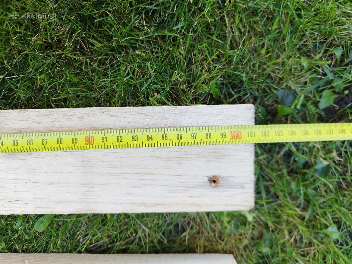 Balsos medienos lentelės –1m ilgio. - nuotraukos Nr. 3