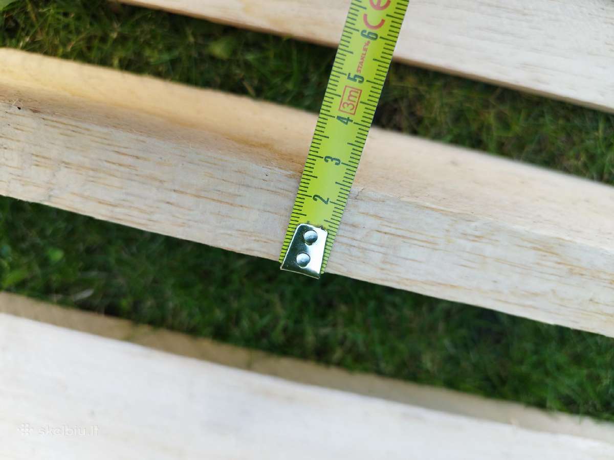 Balsos medienos lentelės –1m ilgio. - nuotraukos Nr. 7