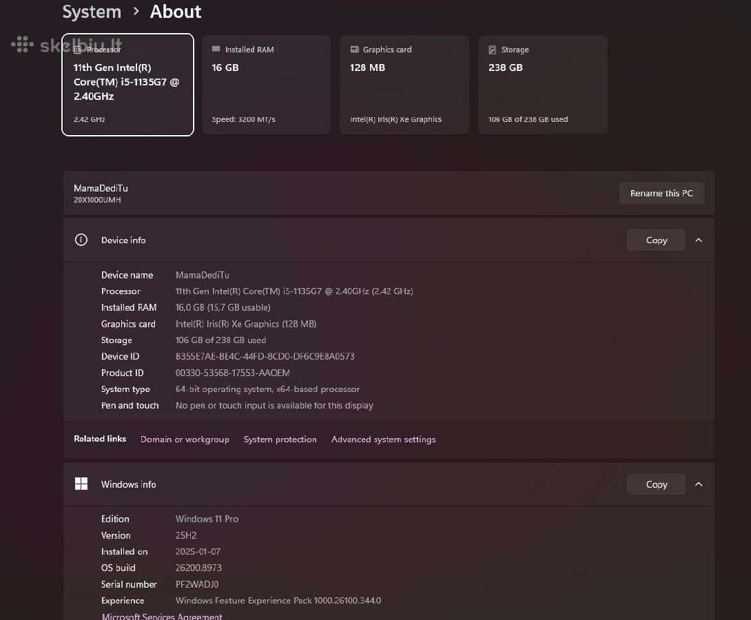 Lenovo L14 Gen2 - nuotraukos Nr. 8