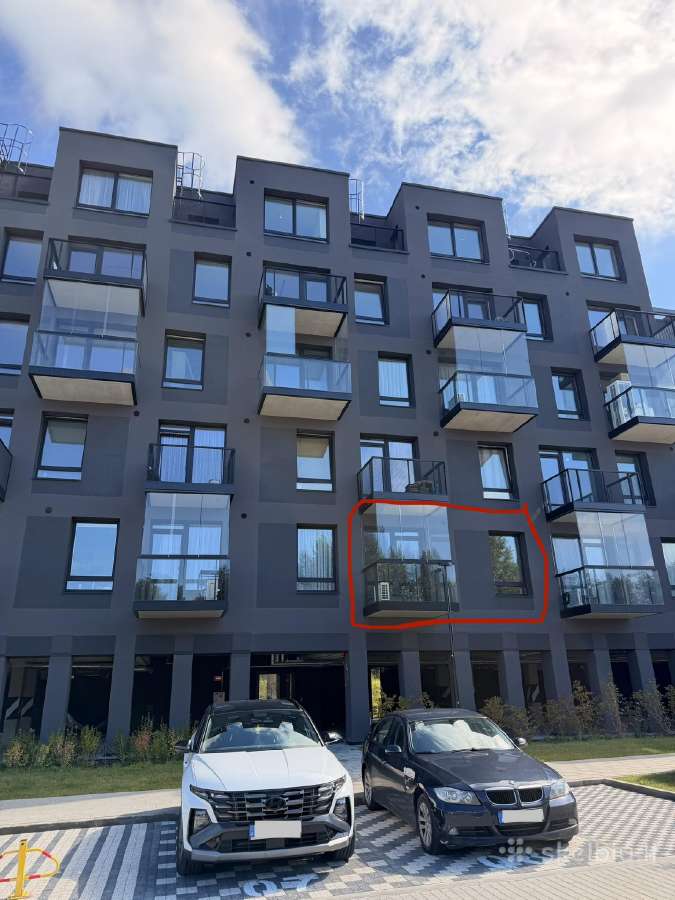 Nuomojamas naujas 2 kambarių butas Justiniškėse - nuotraukos Nr. 25