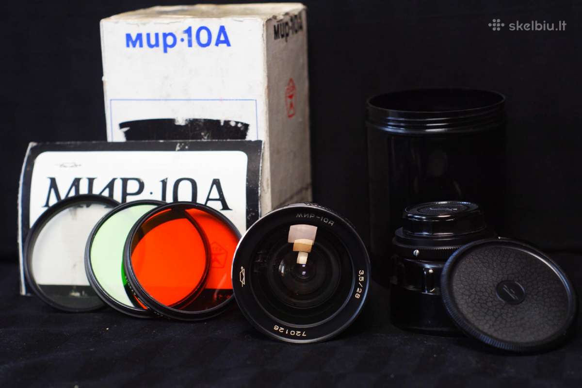 Mir 10a 28mm f=3.5 objektyvas - nuotraukos Nr. 3