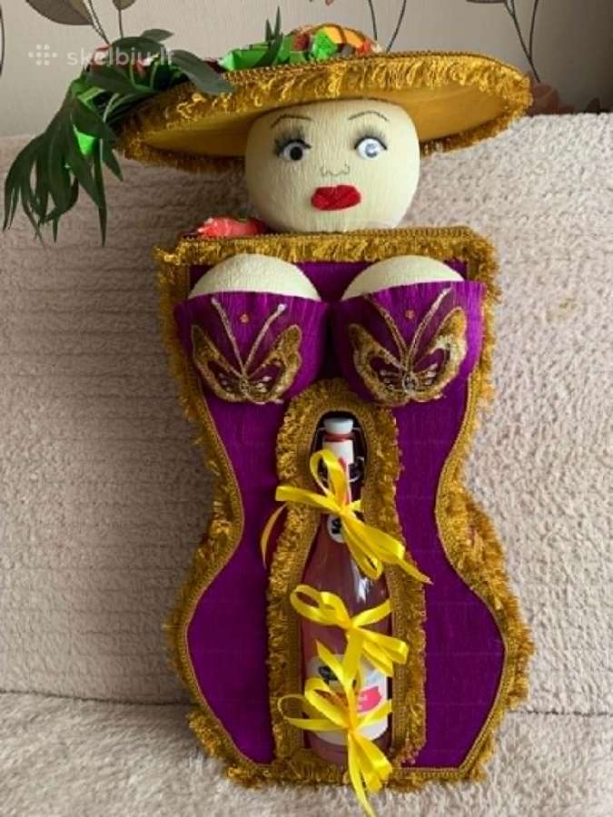 Rankų darbo lėlės šventėms.originalus įpakavimas - nuotraukos Nr. 4