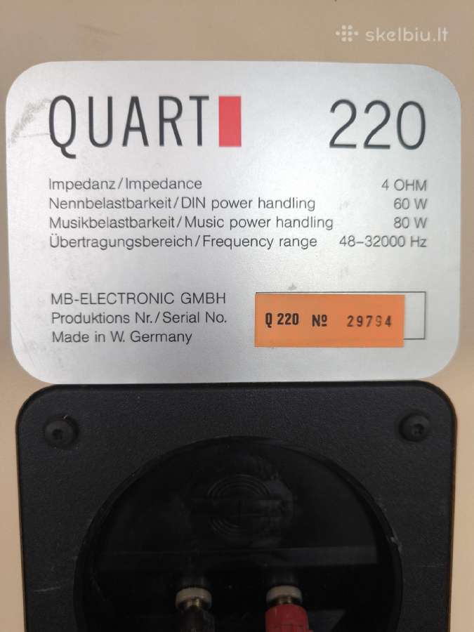 B&w dm610, Canton, MB Quart, Focal kolonėlės - nuotraukos Nr. 23