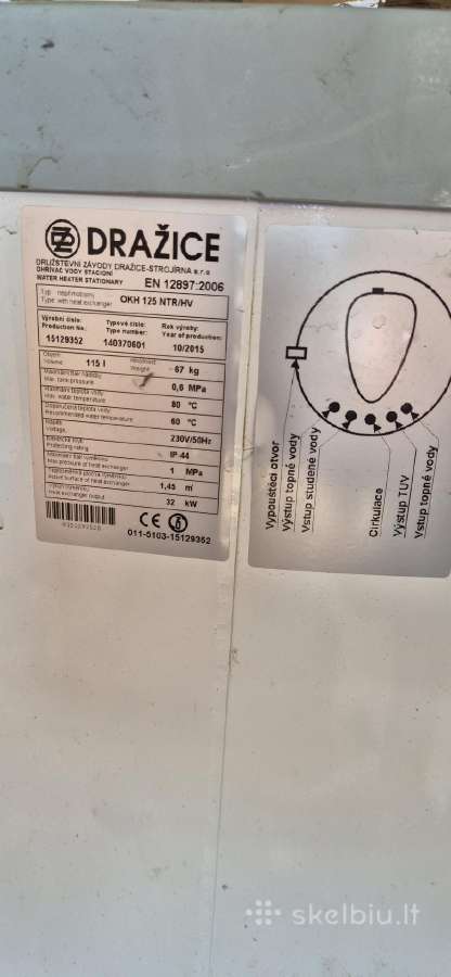 Drazice boileris - nuotraukos Nr. 2