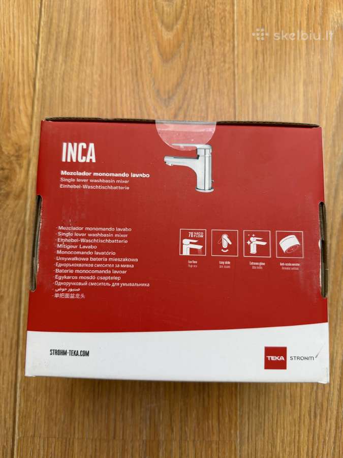 Teka Inca Chrome – naujas, neatidarytas - nuotraukos Nr. 4