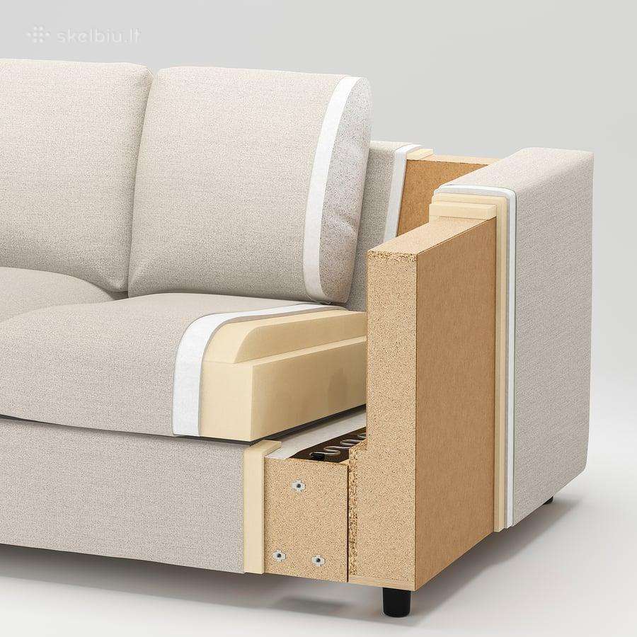 Ikea Vimle sofa – tamsiai mėlyna - nuotraukos Nr. 6
