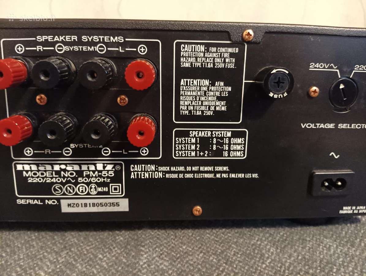 Marantz Pm55 - nuotraukos Nr. 7